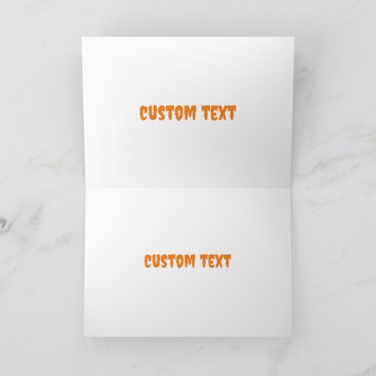 Spokenhuis Halloween-uitnodiging - Volle Maan! (Binnen)