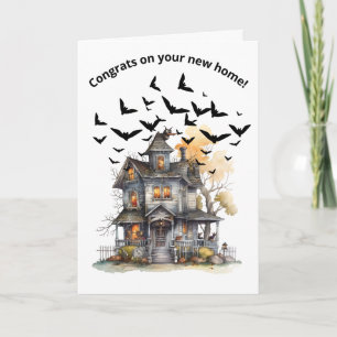 Spokenhuis Nieuwe Thuis Kaart Gefeliciteerd Grappi