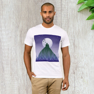 Spokenhuis op de heuvel Halloween Nacht T-shirt