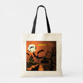 Spokenhuis Trick or Treat Tote Bag (Achterkant)