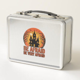 Spokenhuis Wees Bang Vintage Halloween-ontwerp_1
