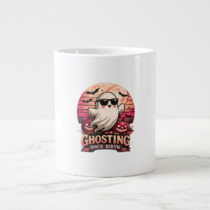 Spokenloosheid sinds geboorte Grappige Halloween G Grote Koffiekop