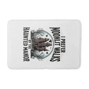Spokenwandelingen Grappige Vintage Halloween T-shi Badmat