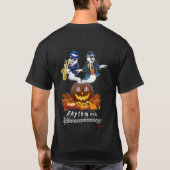 Spokenwell van de Zombie in het Spookhuis: T-shirt (Achterkant)