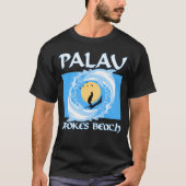 Spokes Beach Palau Surfing T-Shirt (Voorkant)