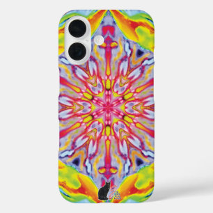 Spokes Kaleidoscoop iPhone 16 Hoesje