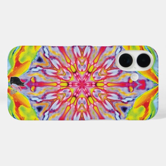 Spokes Kaleidoscope Case-Mate iPhone Case (Achterkant (horizontaal))
