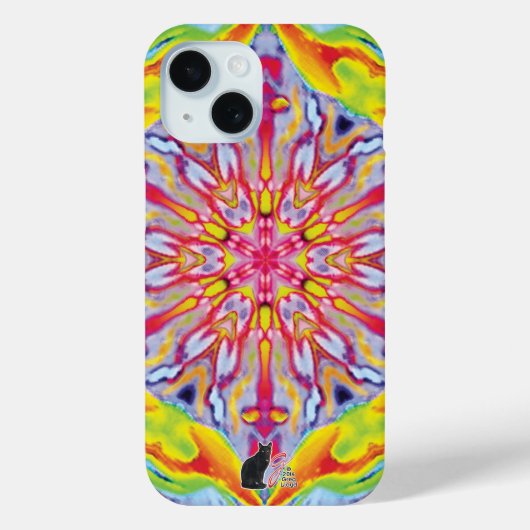 Spokes Kaleidoscope Case-Mate iPhone Case (Achterkant)