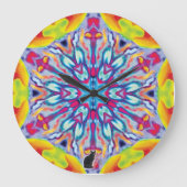 Spokes Kaleidoscope Grote Klok (Voorkant)