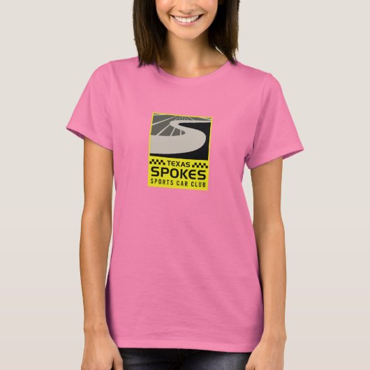 Spokes Logo Grey T-Shirt: Vrouwen T-shirt (Voorkant)