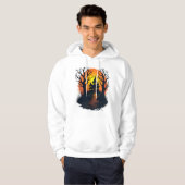 Spokig Halloween-natuur T-shirt (Voorkant volledig)