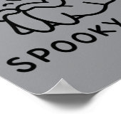 Spokige Treurige Geest Poster (Hoek)