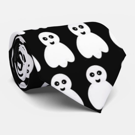 Spoky het Stropdas van Ghost (Opgerold)