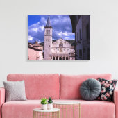 Spoleto Umbria Italië Canvas Afdruk (Insitu (Woonkamer))