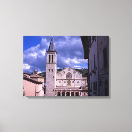 Spoleto Umbria Italië Canvas Afdruk
