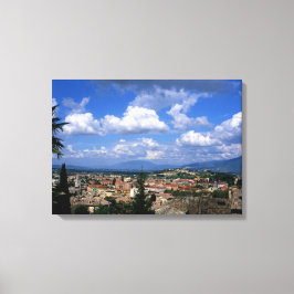 Spoleto Umbria Italië Canvas Afdruk
