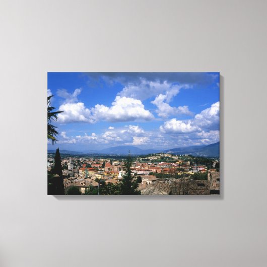 Spoleto Umbria Italië Canvas Afdruk (Voorkant)
