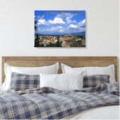 Spoleto Umbria Italië Canvas Afdruk (Insitu (Slaapkamer))