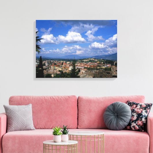 Spoleto Umbria Italië Canvas Afdruk (Insitu (Woonkamer))