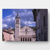 Spoleto Umbria Italië Fotoplaat (voorkant)