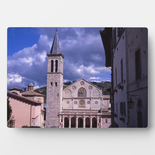 Spoleto Umbria Italië Fotoplaat (voorkant)