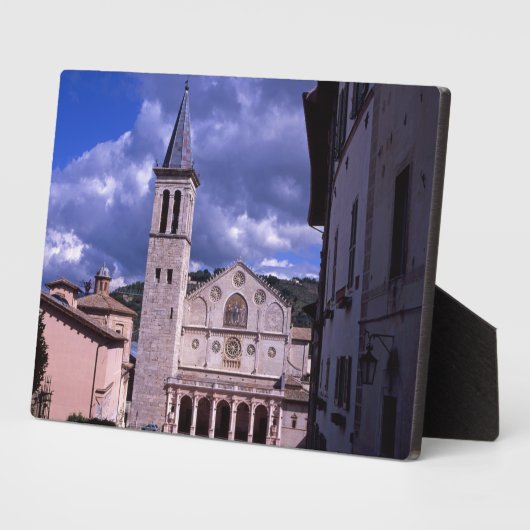 Spoleto Umbria Italië Fotoplaat (Zijkant)
