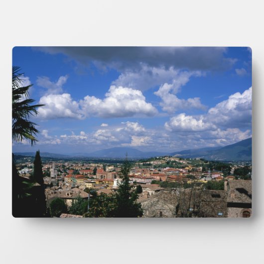 Spoleto Umbria Italië Fotoplaat (voorkant)