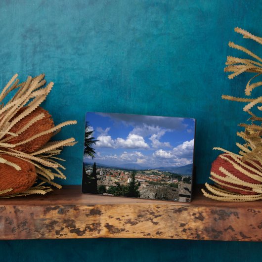 Spoleto Umbria Italië Fotoplaat (Zijkant)