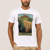 Spoleto, Umbrië T-shirt (Voorkant)