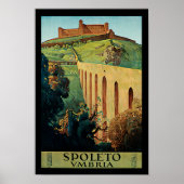 Spoletto ~ Umbria Poster (Voorkant)