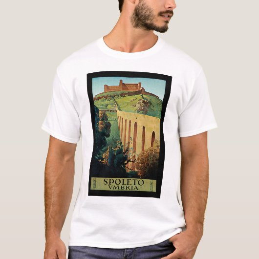 Spoletto ~ Umbria T-shirt (Voorkant)