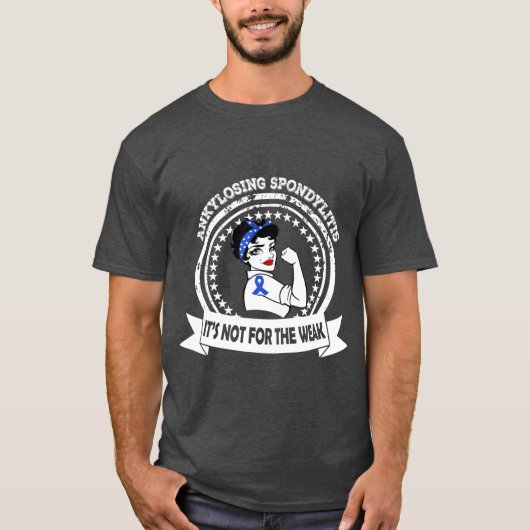 Spondylitis ankylopoetica Aankomst of bewustwordin T-shirt (Voorkant)