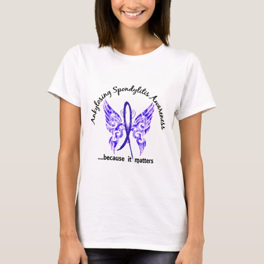 Spondylitis ankylopoetica Boterfly 6.1 T-shirt (Voorkant)