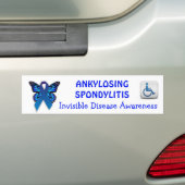 Spondylitis ankylopoetica Bumpersticker (Op auto)