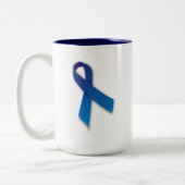 Spondylitis ankylopoetica Grote koffiebeker Tweekleurige Koffiemok (Links)
