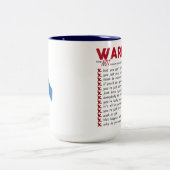 Spondylitis ankylopoetica Grote koffiebeker Tweekleurige Koffiemok (Center)