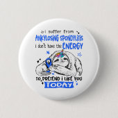 Spondylitis ankylopoetica Maand Ribbon Gift Ronde Button 5,7 Cm (Voorkant)
