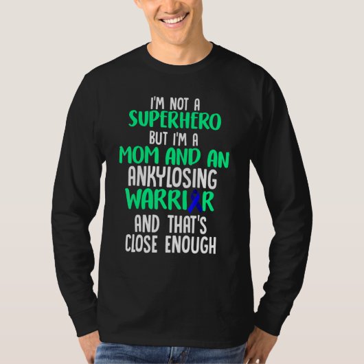 Spondylitis ankylopoetica Survivor Hero Bechterew  T-shirt (Voorkant)