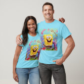 Spongbob Cyaan T-shirt (Unisex)