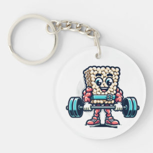 spongbob-hefgewichten sleutelhanger