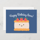 Sponge Cake Briefkaart (Voorkant / Achterkant)