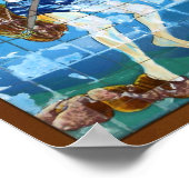 Sponge Diver Poster (Hoek)