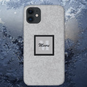 Sponge Textured — Off White en Pastel Sand Brown Case-Mate iPhone Case