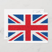 Sponge Union Jack Briefkaart (Voorkant / Achterkant)