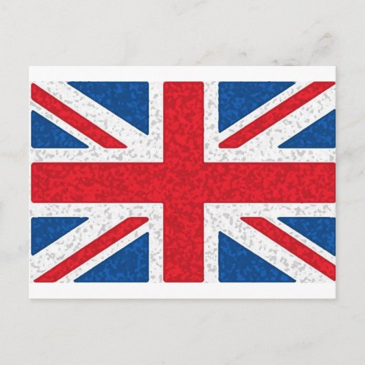 Sponge Union Jack Briefkaart (Voorkant)