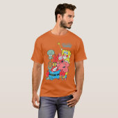 Spongebob Squarepants Classic Friends girl T-shirt (Voorkant volledig)