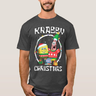Spongebob Squarepants Krabby Christmas Best Friend T-shirt