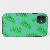 Sponged Foliage Pattern Case-Mate iPhone Case (Achterkant (horizontaal))