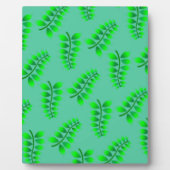 Sponged Foliage Pattern Fotoplaat (Voorkant)