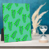 Sponged Foliage Pattern Fotoplaat (Zijkant)